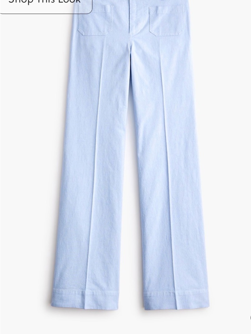 J. Crew Light Blue Lizzie Pant - Picture 5 of 9
